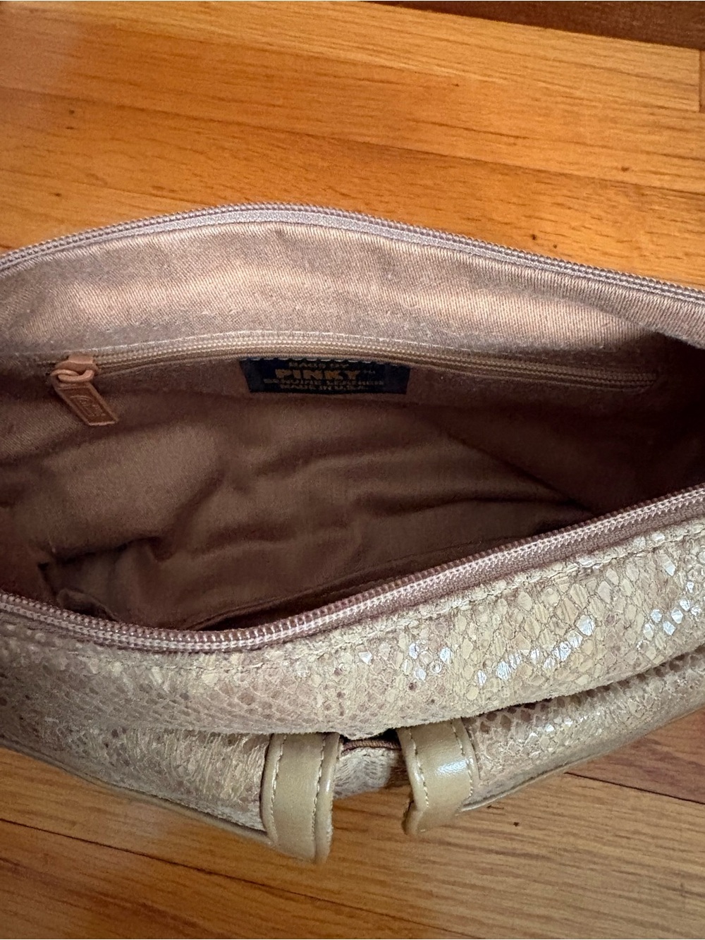 Bags by Pinky Vintage Snakeskin Leather Handbag - Picture 8 of 14